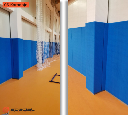 OŠ Kamanje - mekane zaštite zidova