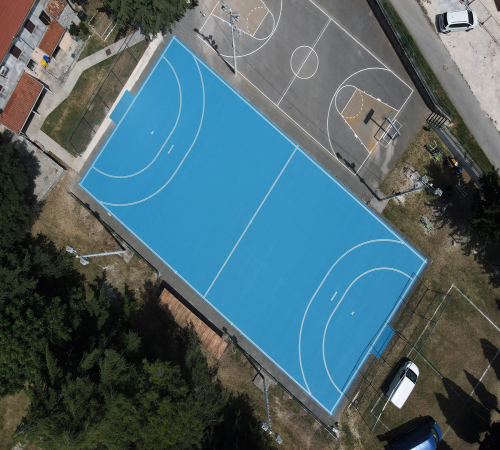 Kanfanar - rukometno igralište - akrilna podloga