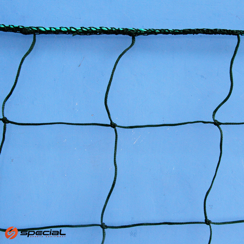 SM05203 Zaštitna mreža, materijal polietilen, pletena u čvor debljine 2,5 mm, dimenzije oka 130x130 mm, težine 44 g/m², boja: zelena - Slika 1