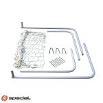 Mini gol metalni sa mrežom, dimenzija 150x110 cm - Slika 2